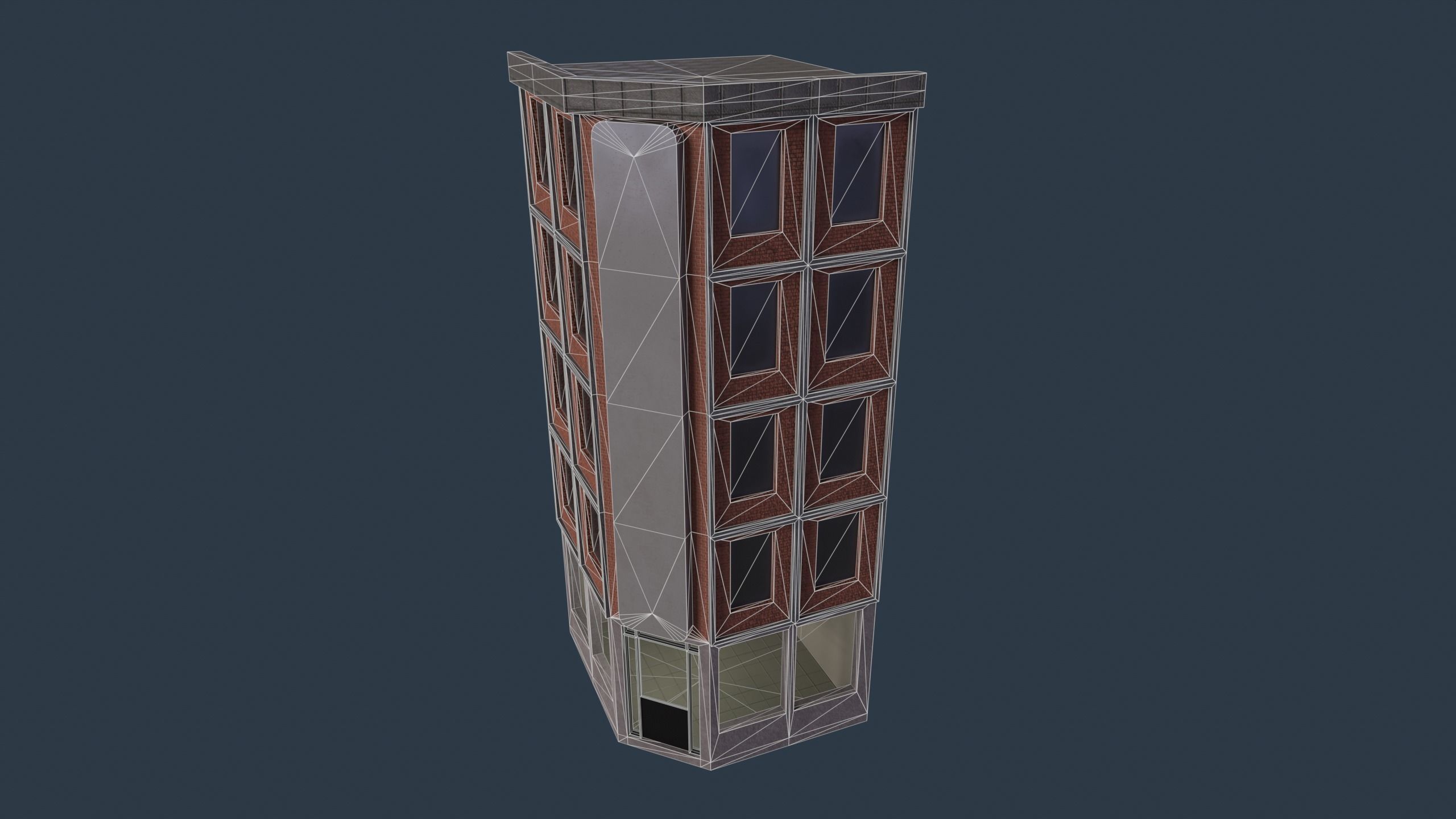 Building Low-poly 3D model_4