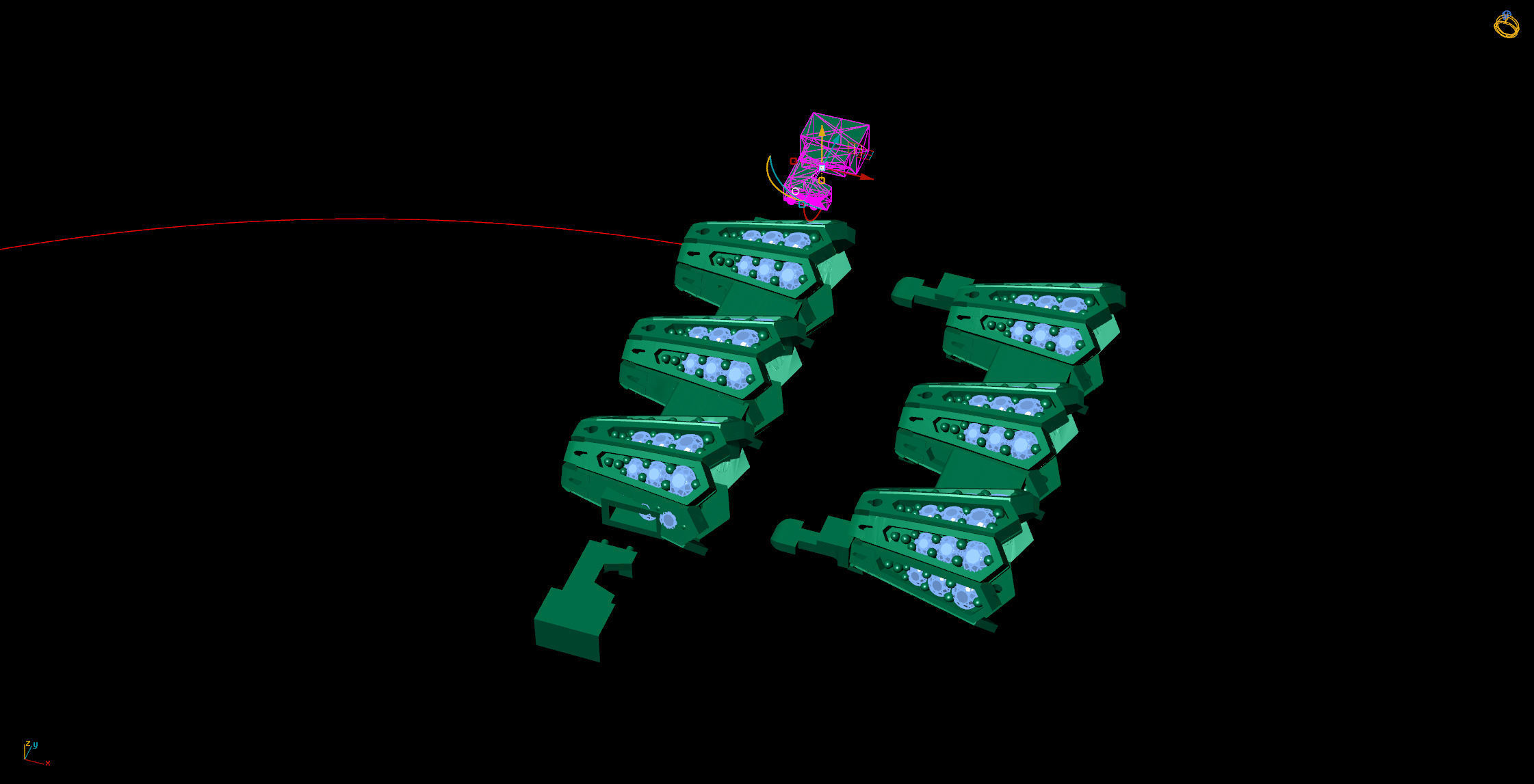 bvlagri serprenti Low-poly 3D model_5