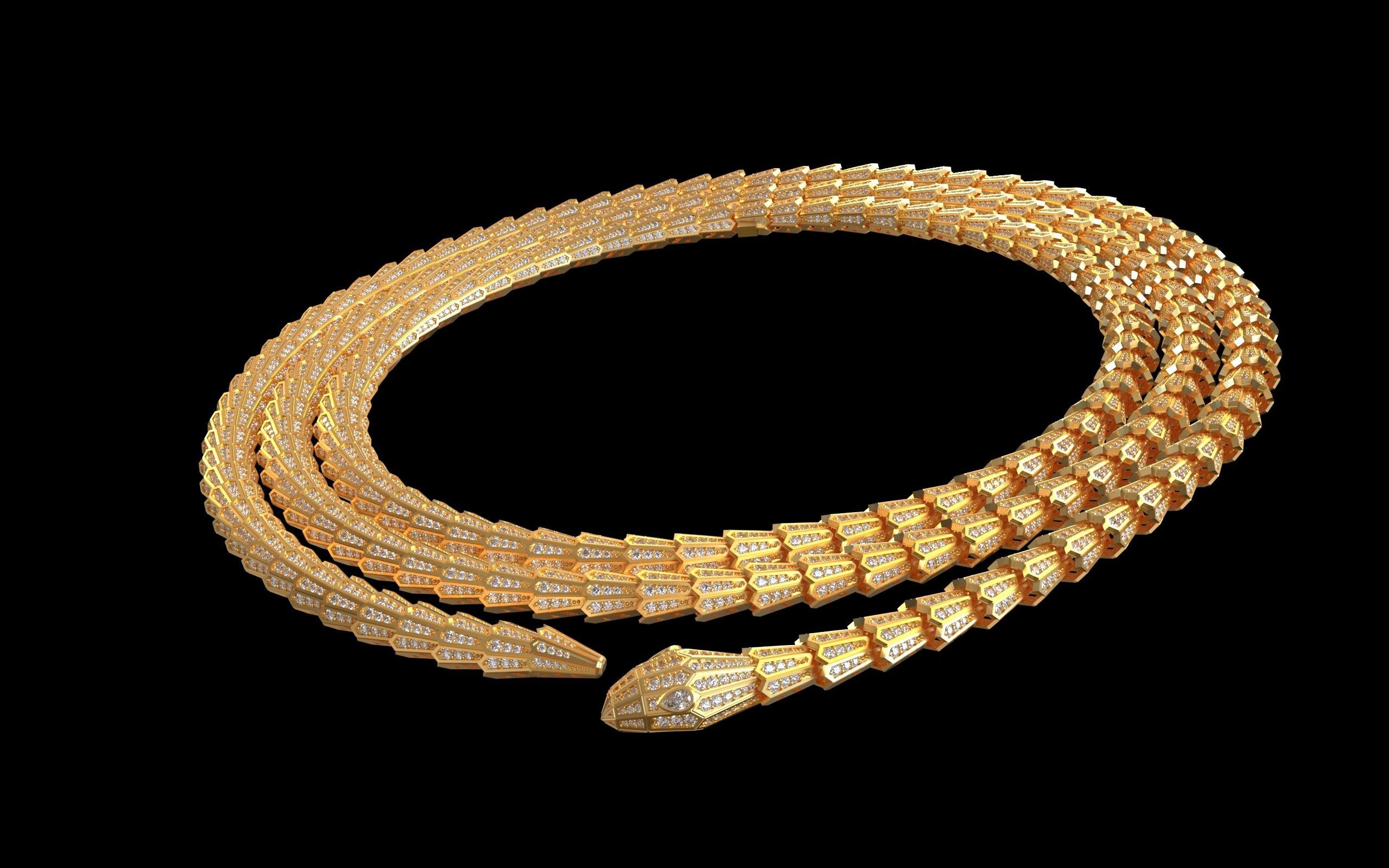 bvlagri serprenti Low-poly 3D model_12