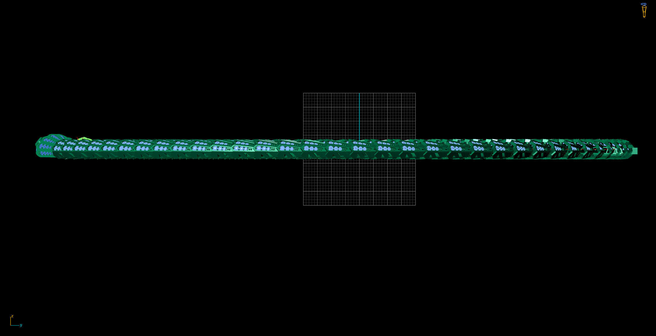 bvlagri serprenti Low-poly 3D model_4