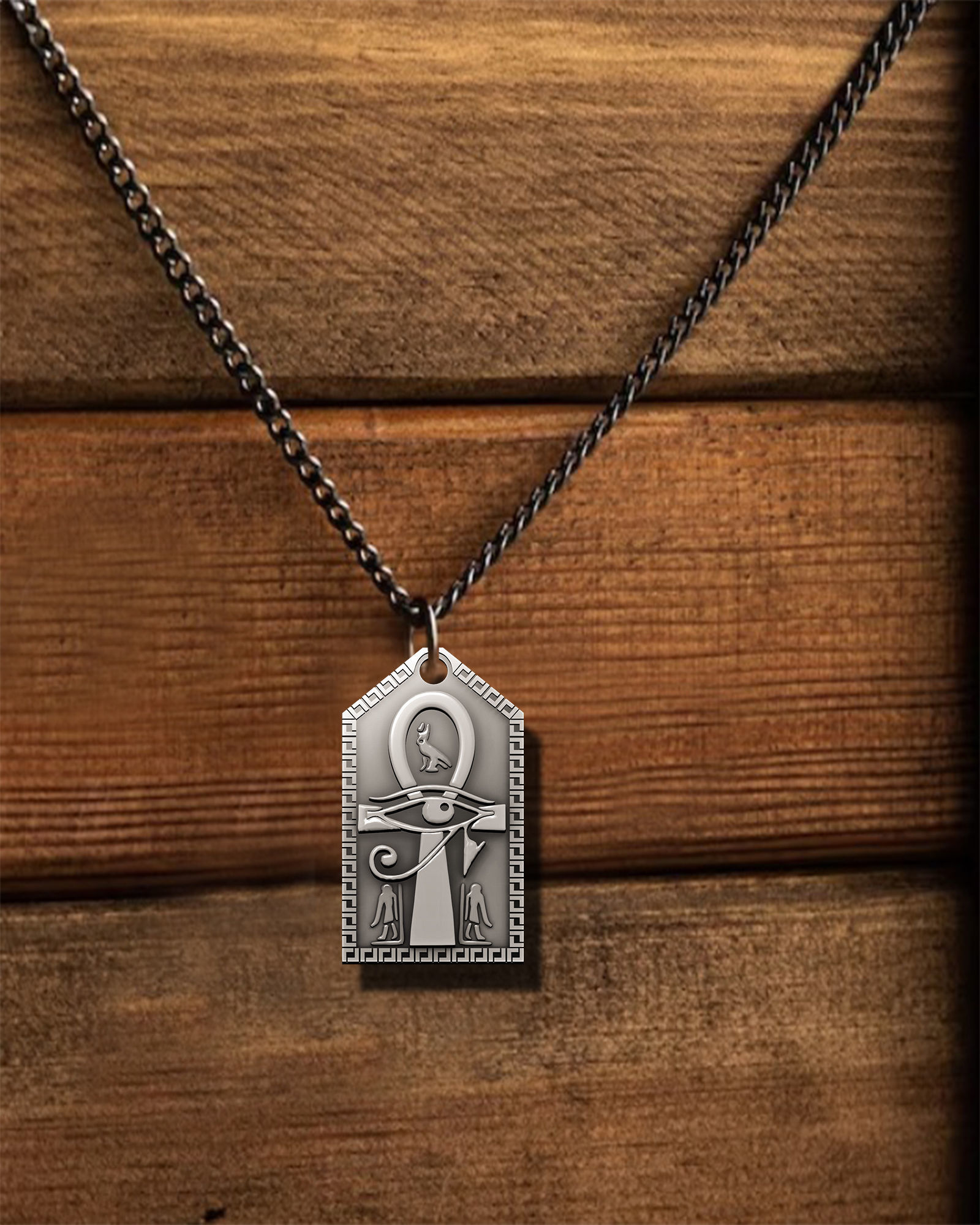 Ankh Cross Pendant Ancient Necklaces Pharaonic Egypt jewelry 3D print model_2