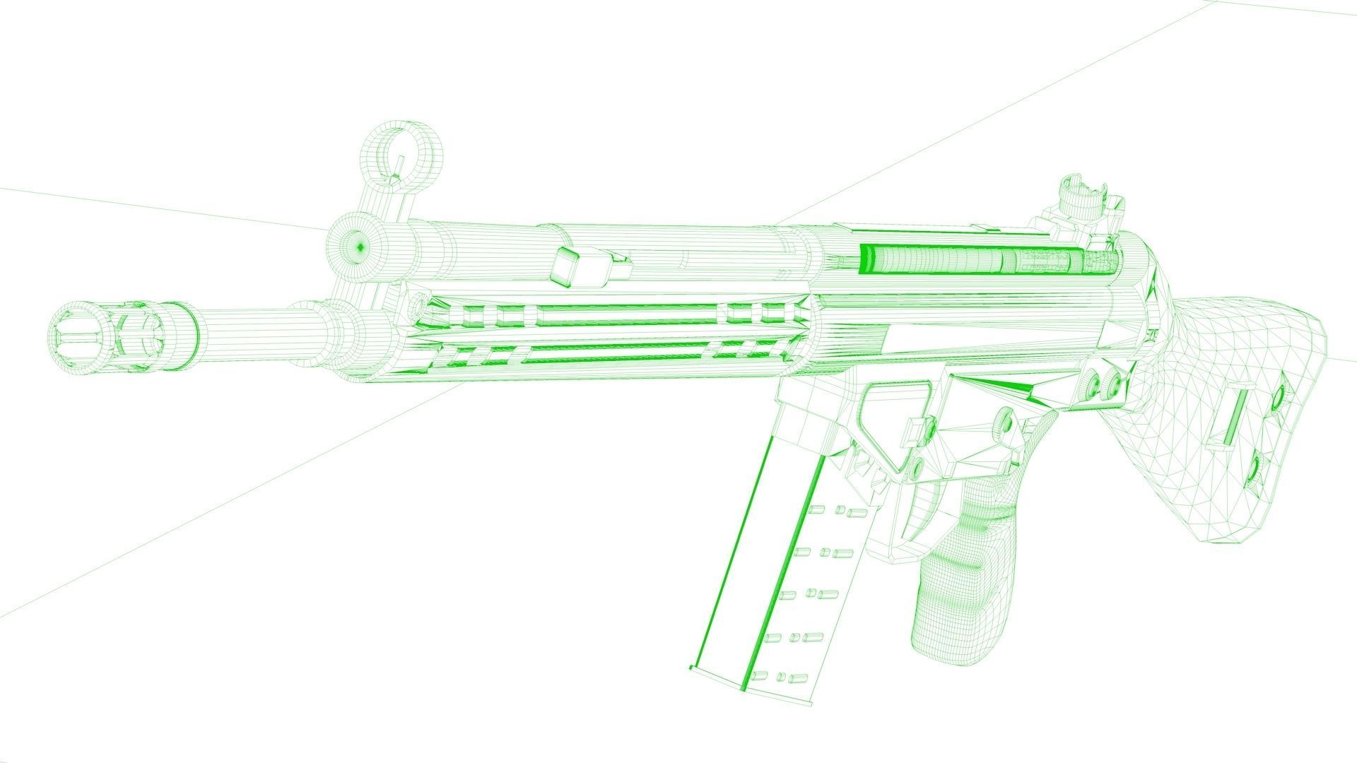 G3 Rifle 3D model 3D model_6