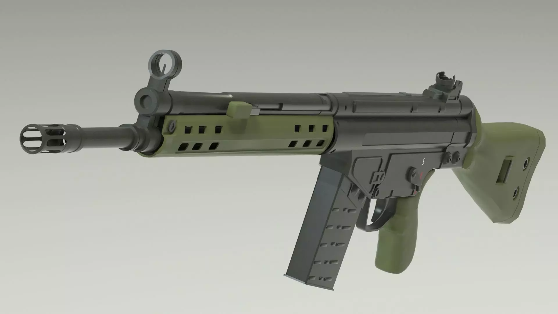 G3 Rifle 3D model 3D model_0