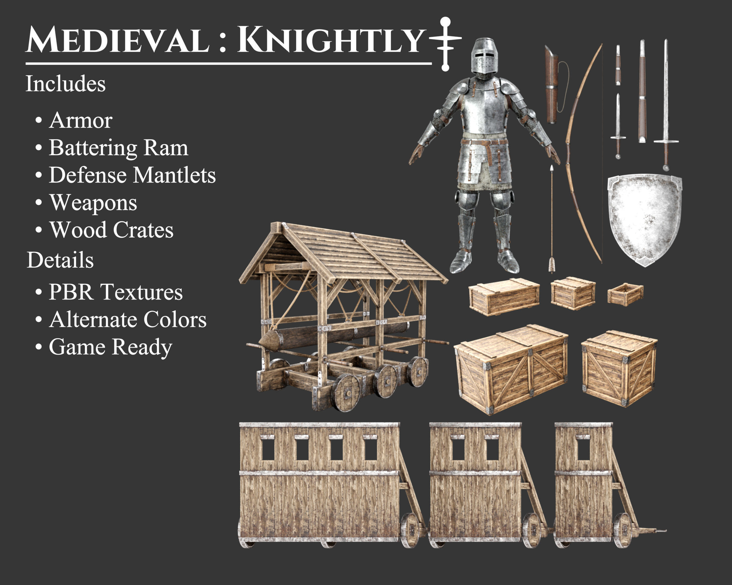Medieval Collection Knightly Variety Pack _1
