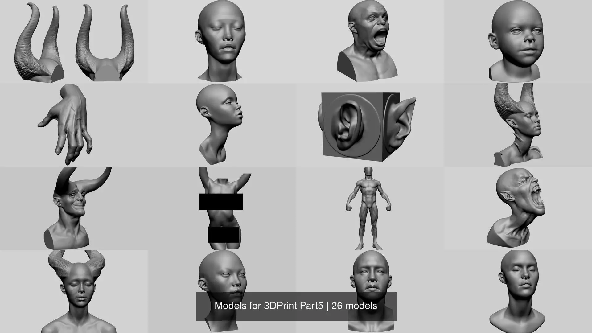 Models for 3DPrint Part5 3D Model Collection_0
