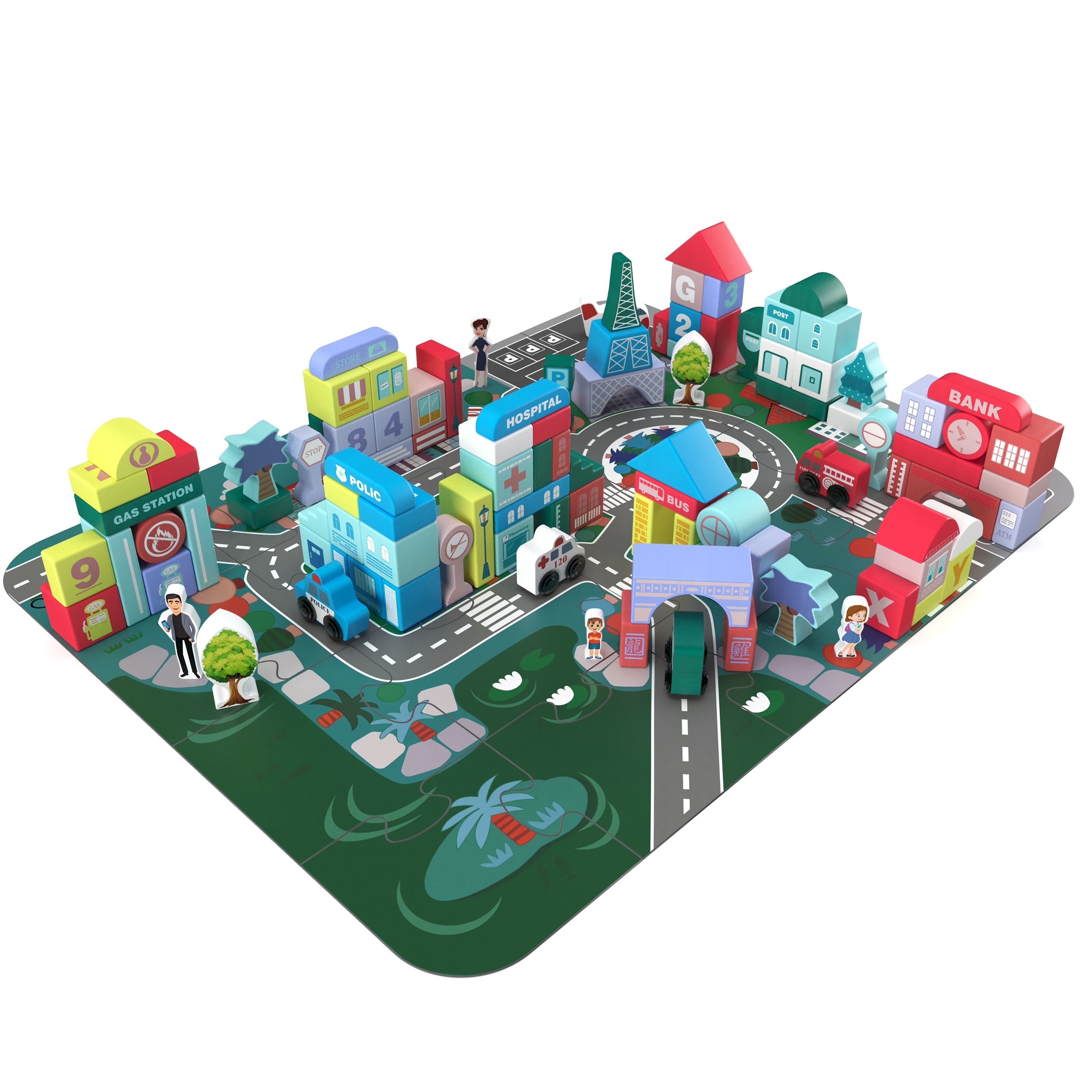 Building Blocks 3D model_1