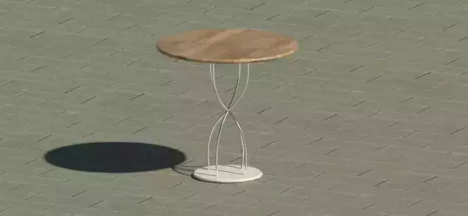 Hourglass table