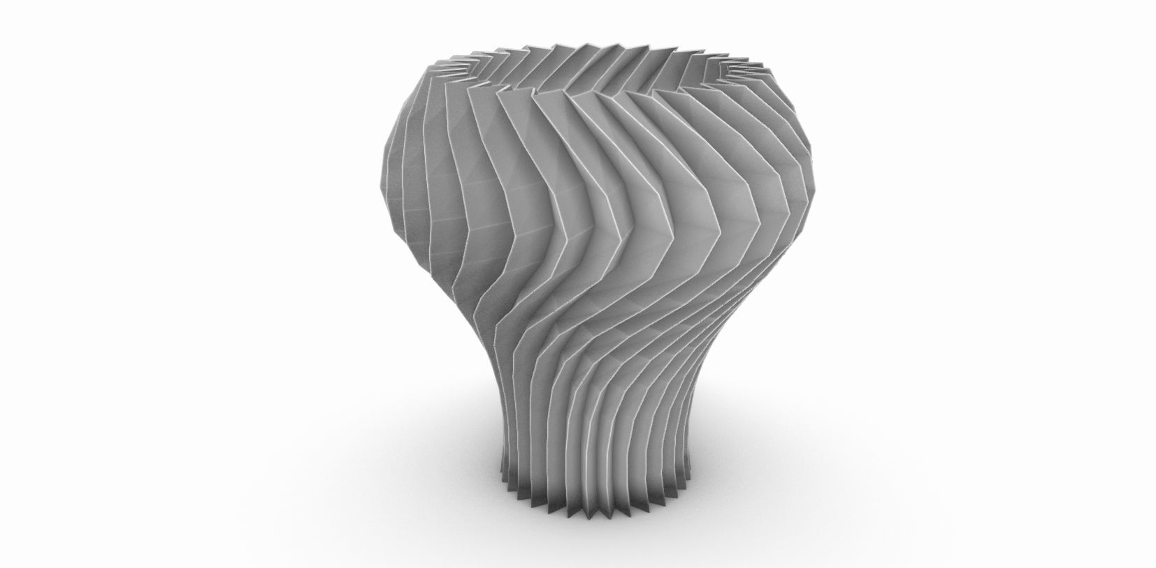 AvantConcept Parametric Vase 3D Printable 3D print model_3