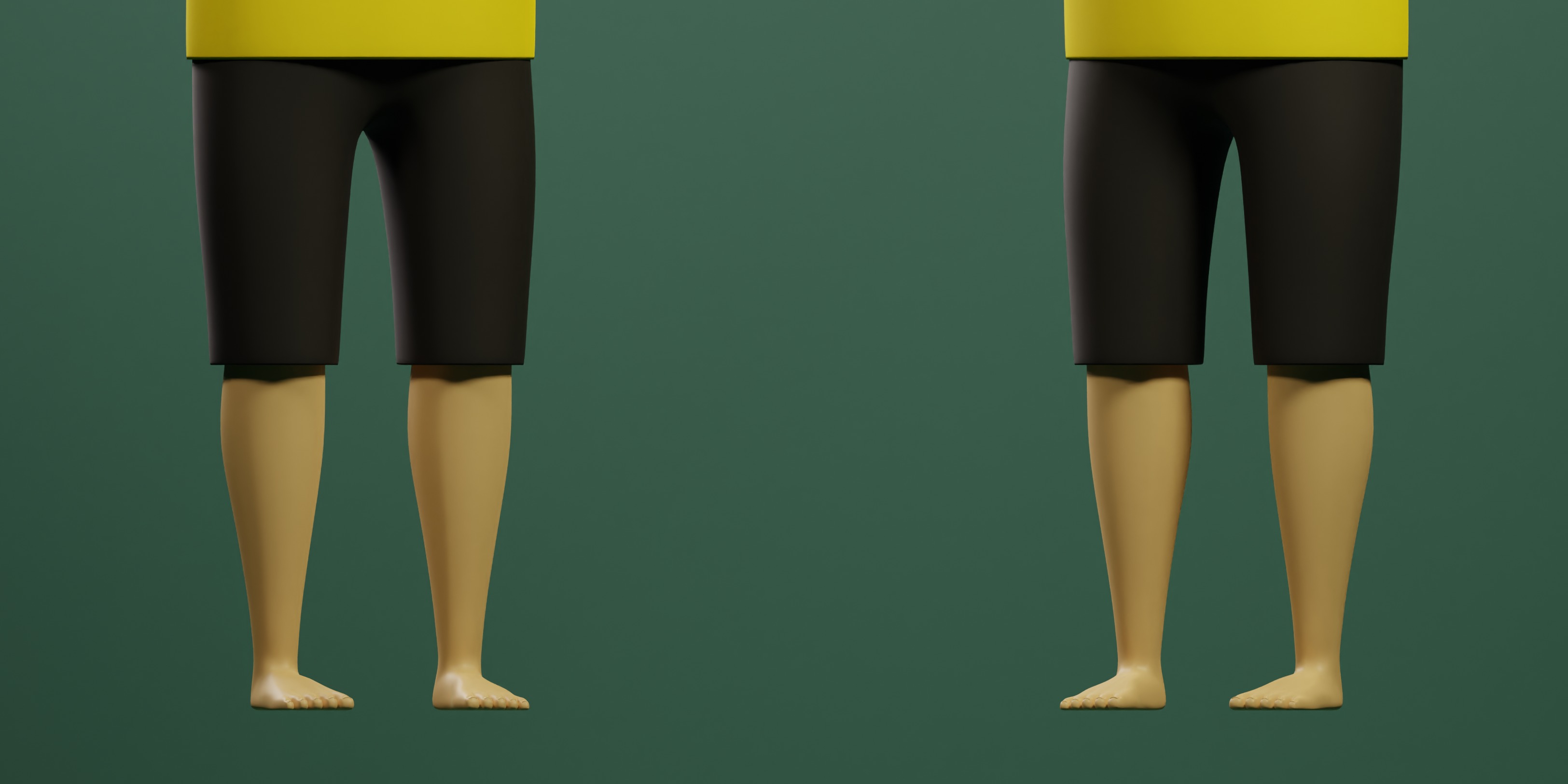 cartoon boy 3D model_8