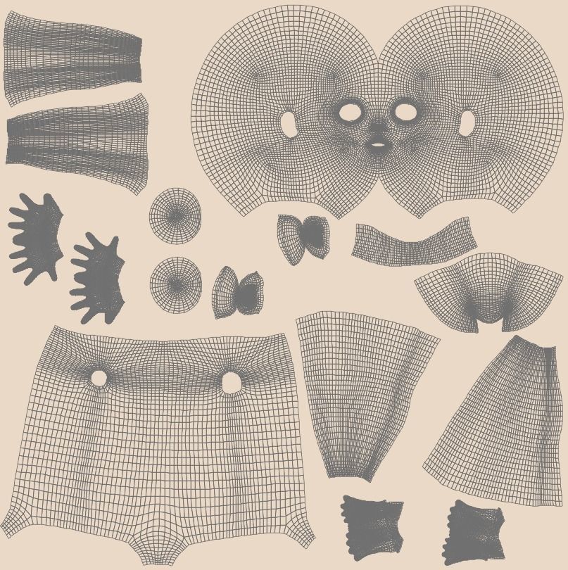 cartoon boy 3D model_23