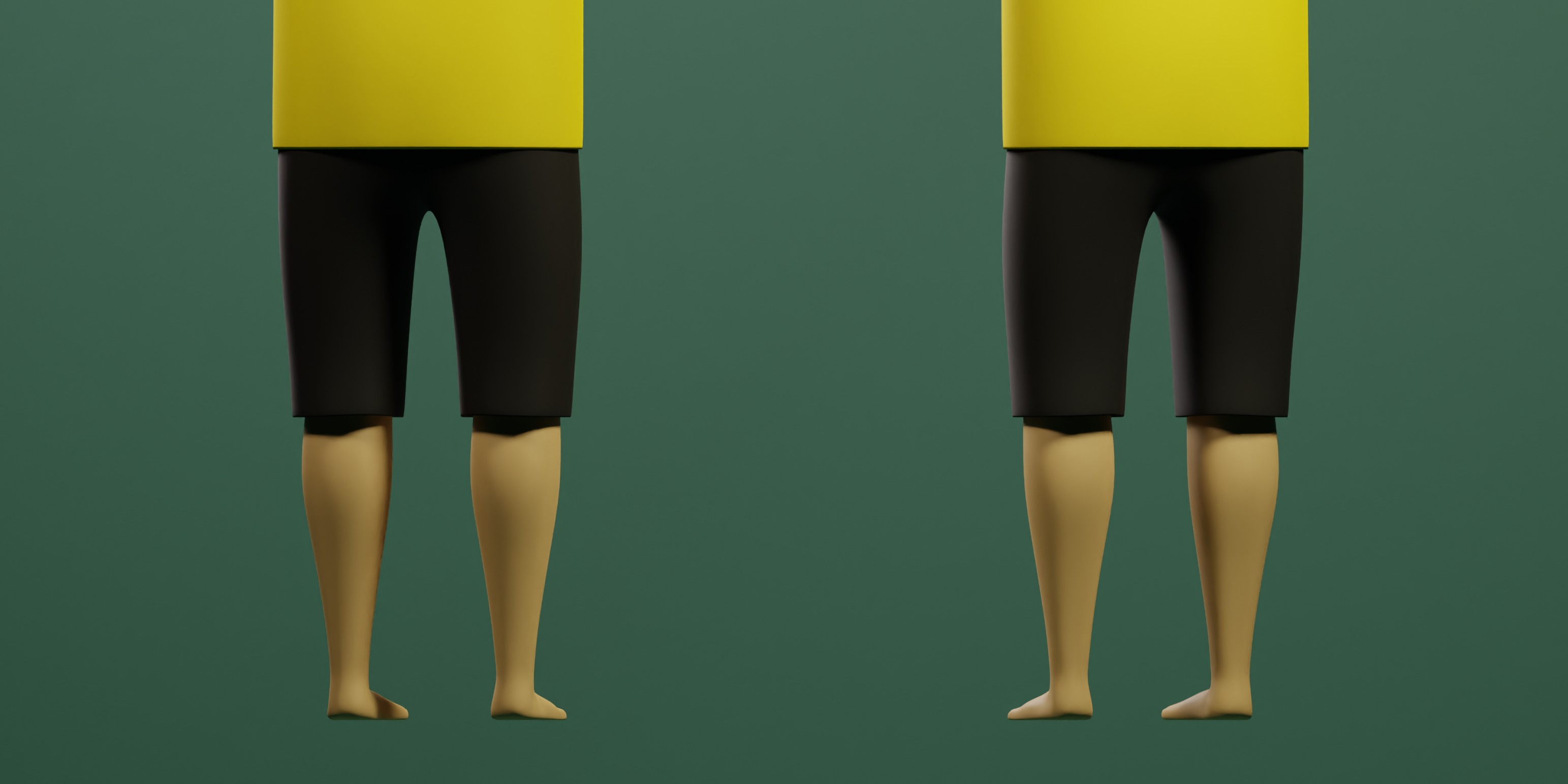 cartoon boy 3D model_9