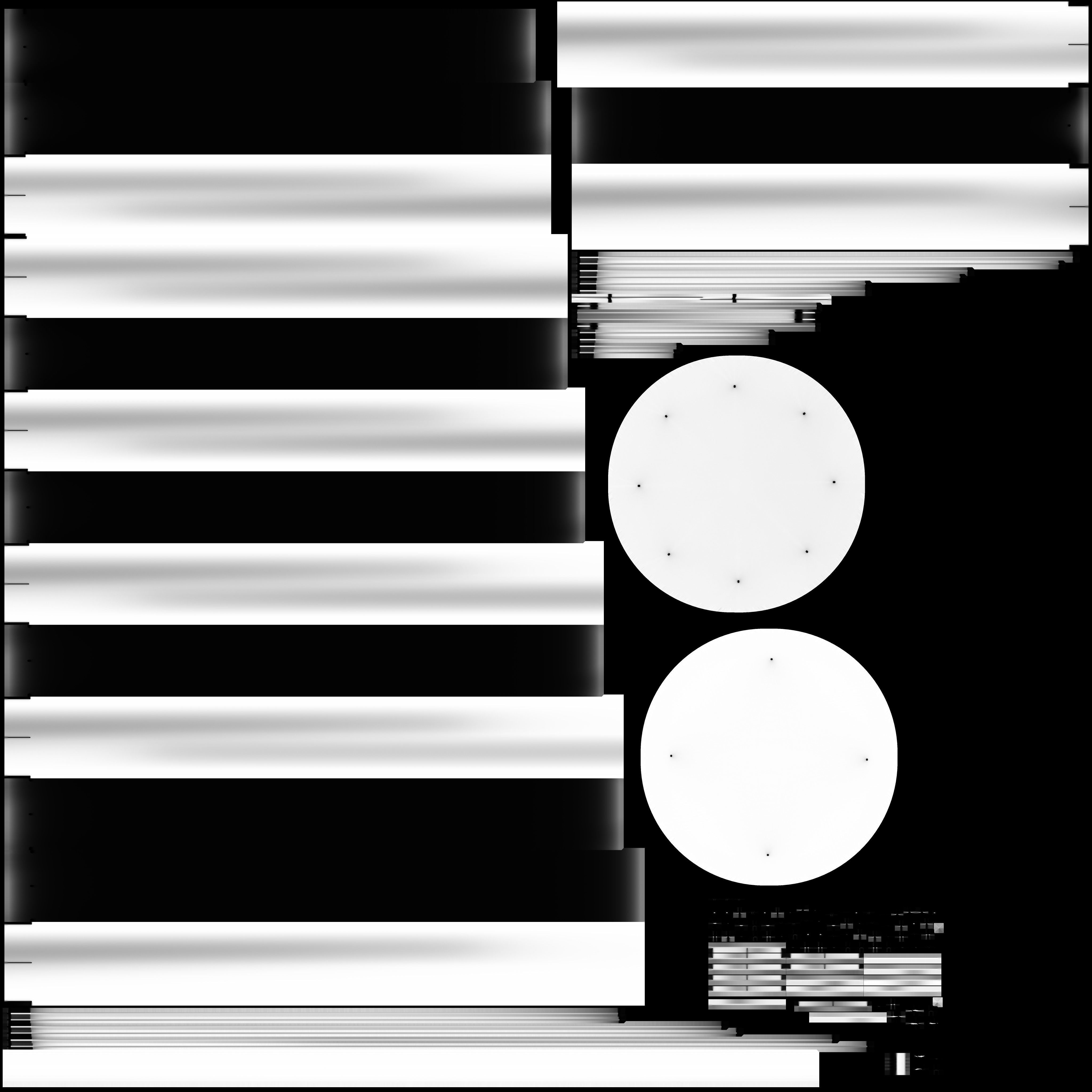 Elegant Copper Windchime Low-poly 3D model_5