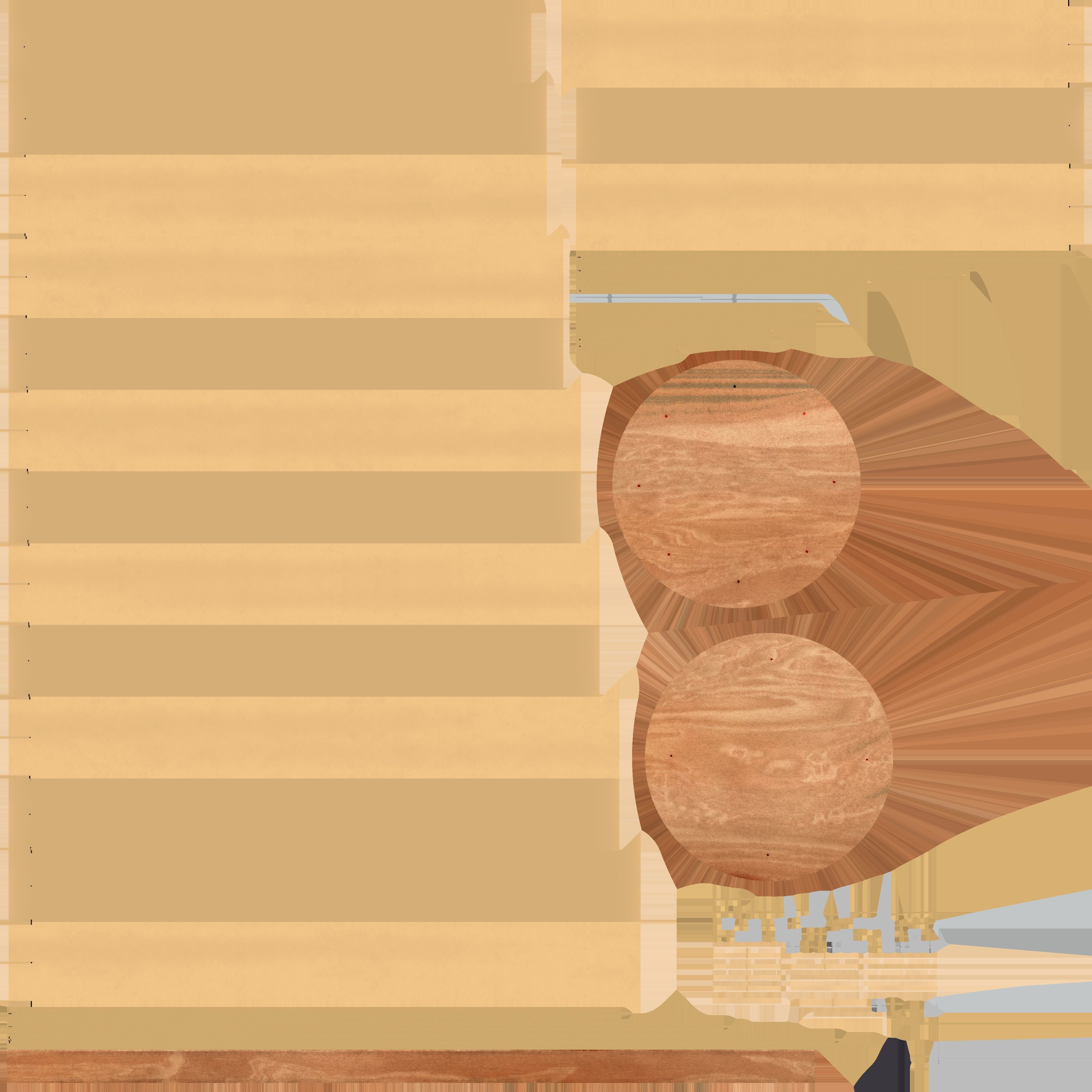 Elegant Copper Windchime Low-poly 3D model_6