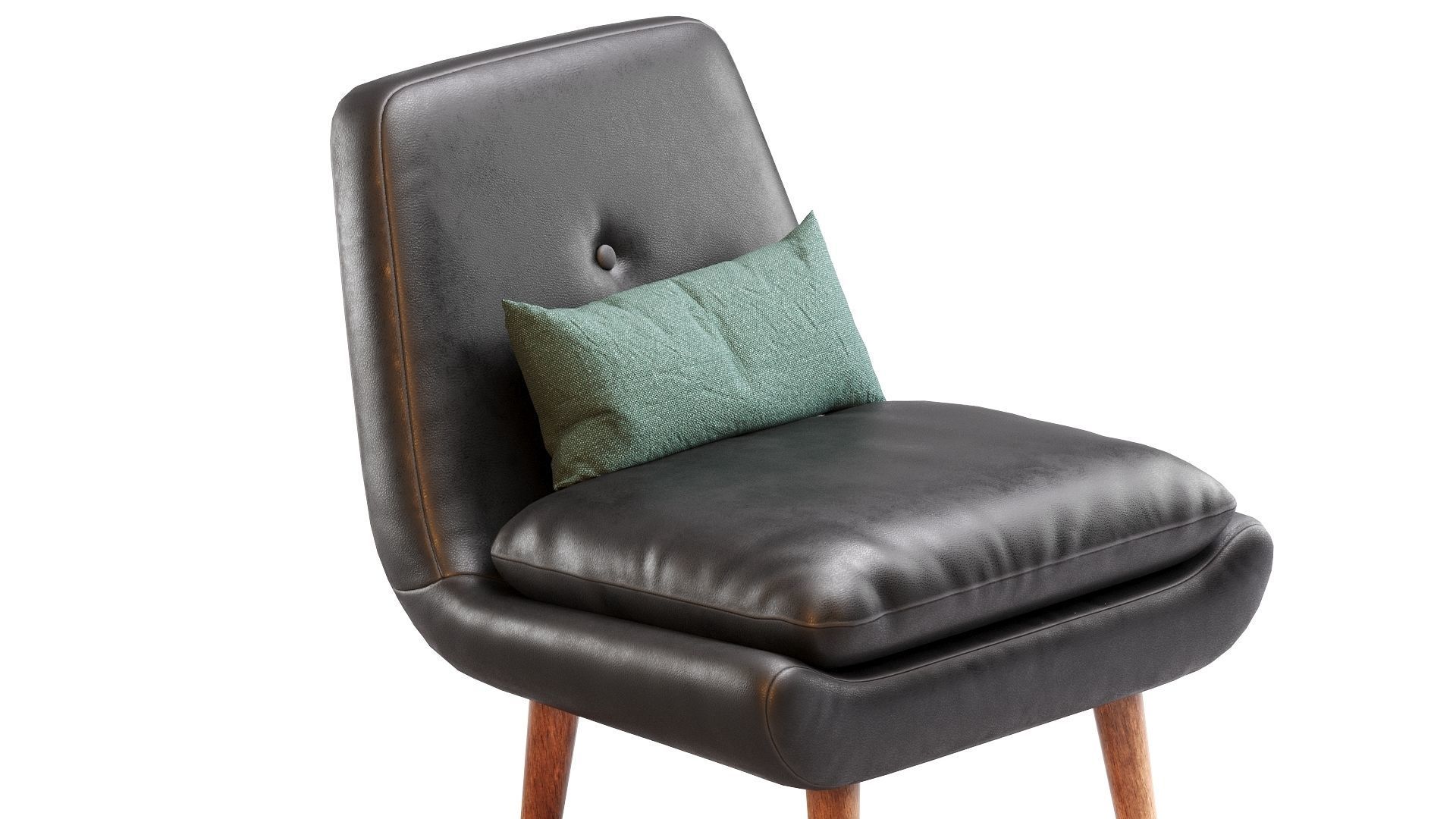 Low Poly Armchair Vince Low-poly 3D model_8