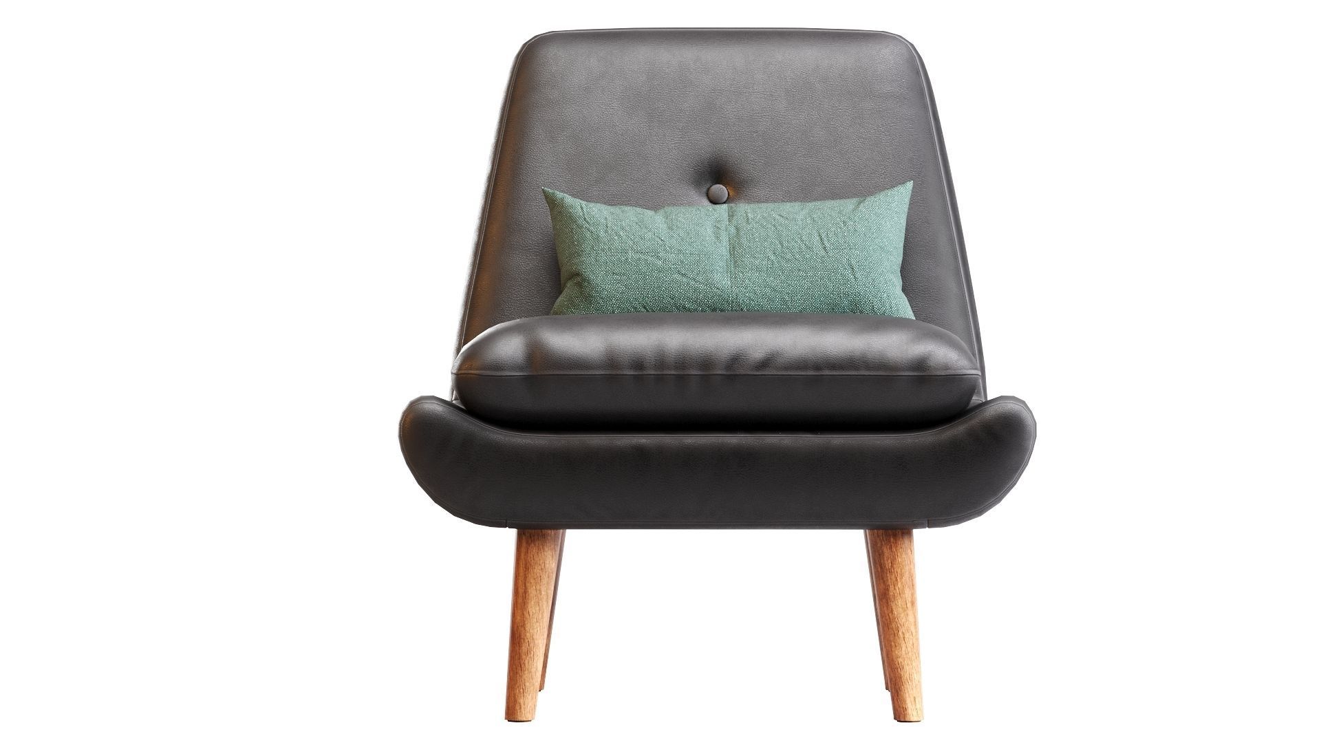 Low Poly Armchair Vince Low-poly 3D model_2