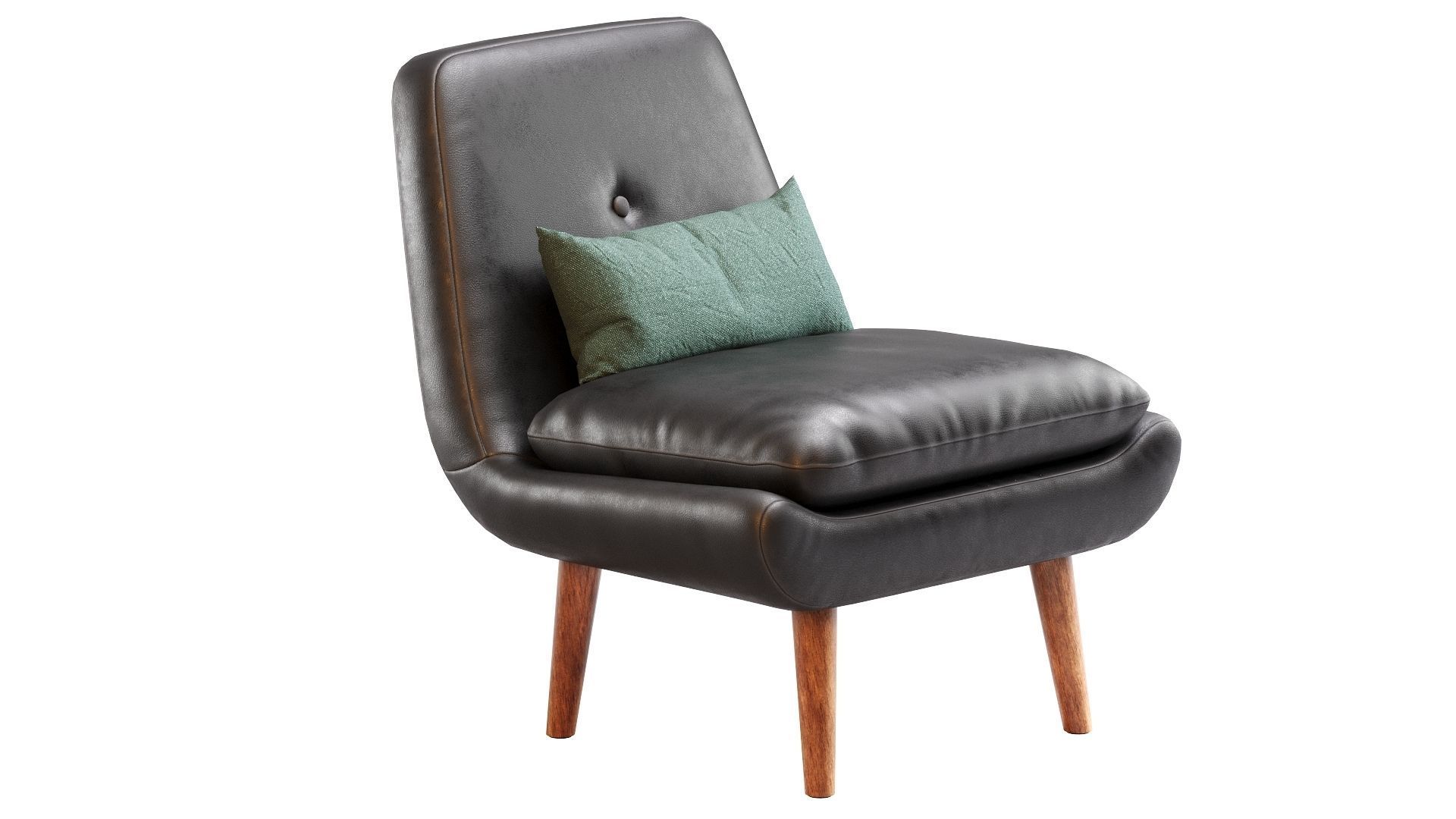 Low Poly Armchair Vince Low-poly 3D model_3