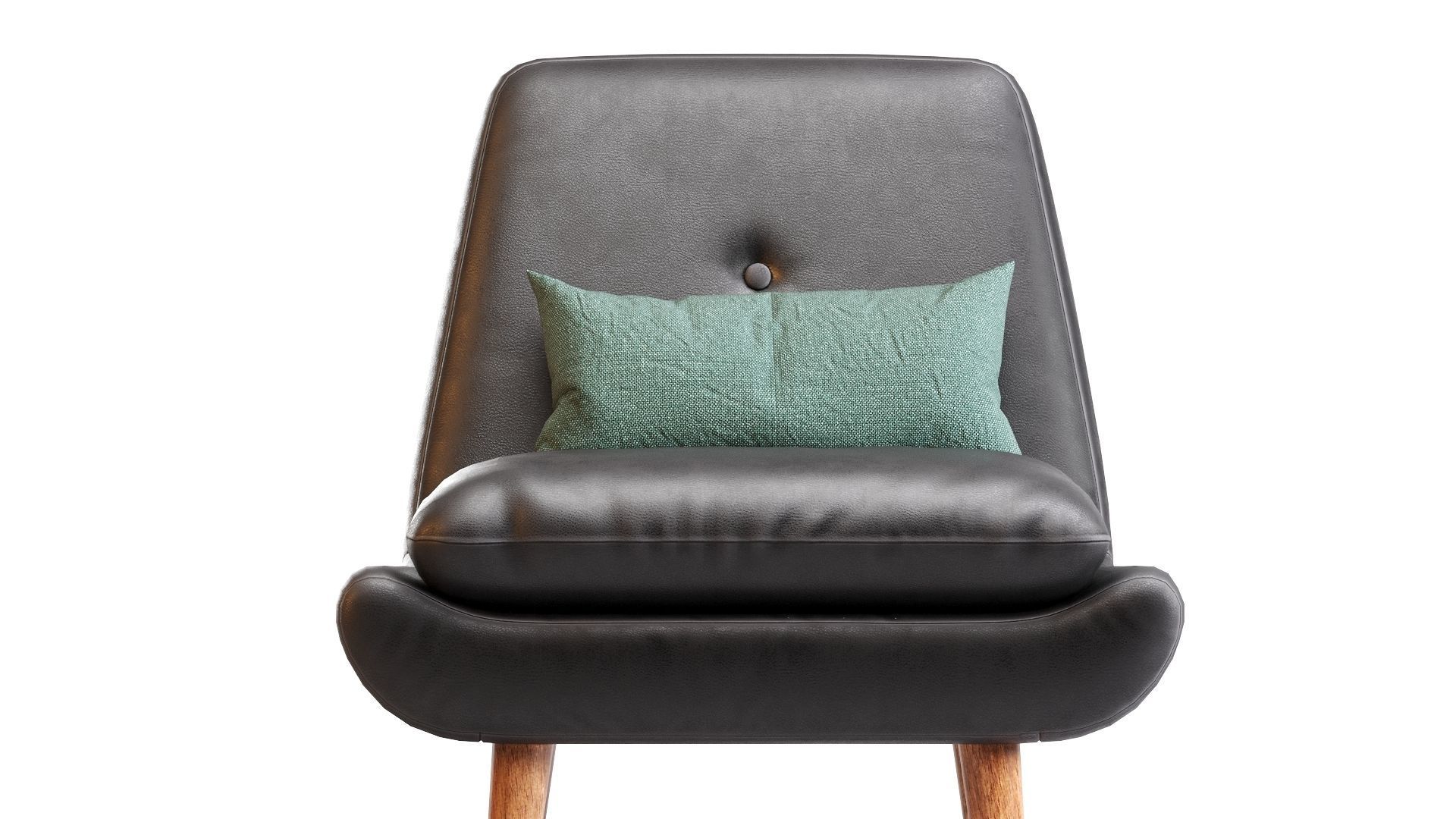 Low Poly Armchair Vince Low-poly 3D model_7