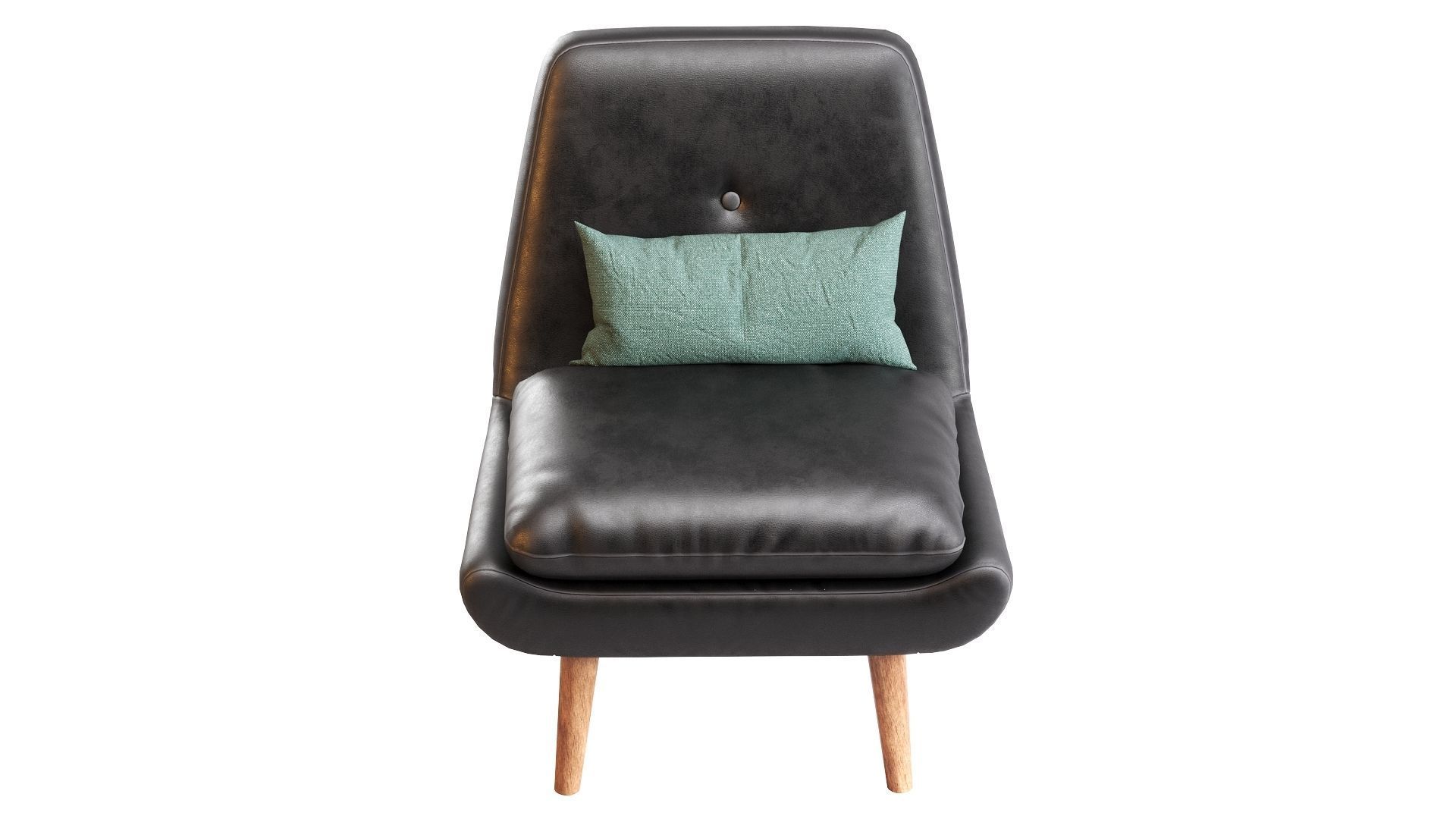 Low Poly Armchair Vince Low-poly 3D model_9