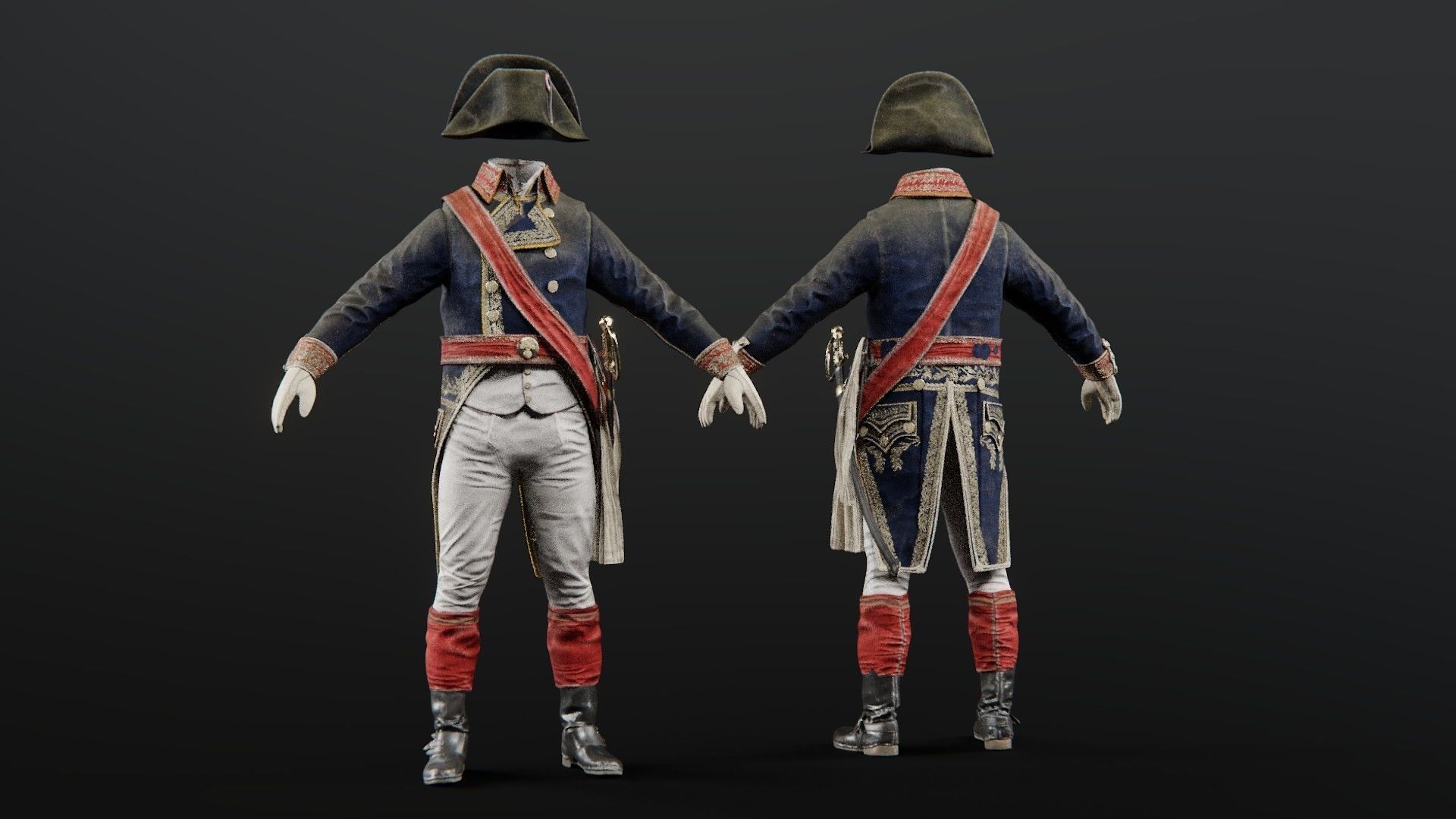 Napoleon Empire Bundle Pack 3D model_87