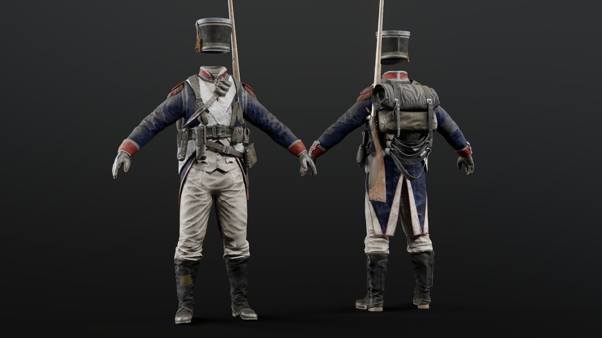 Napoleon Empire Bundle Pack 3D model_107