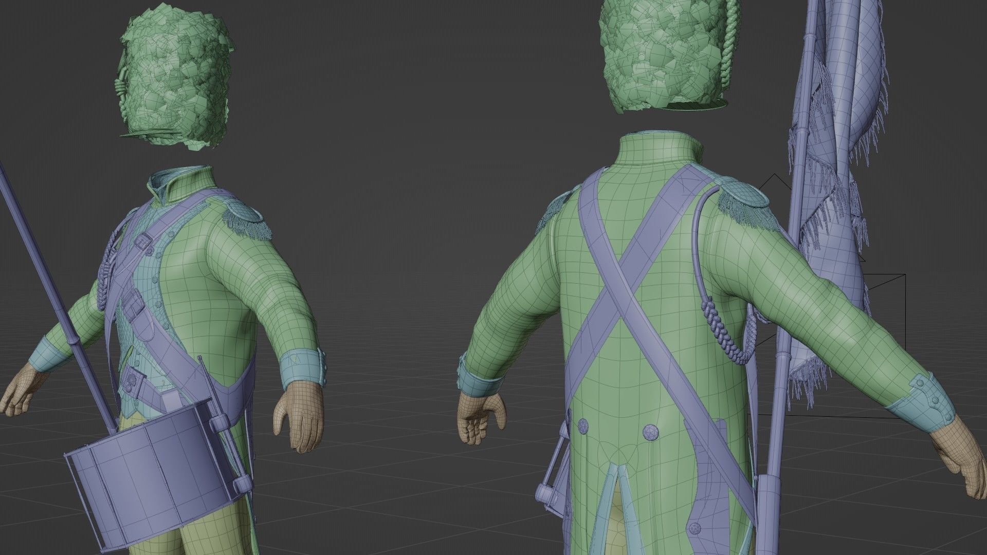 Napoleon Empire Bundle Pack 3D model_77