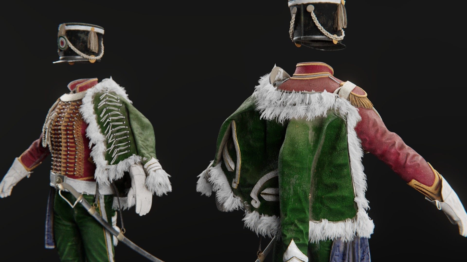 Napoleon Empire Bundle Pack 3D model_133