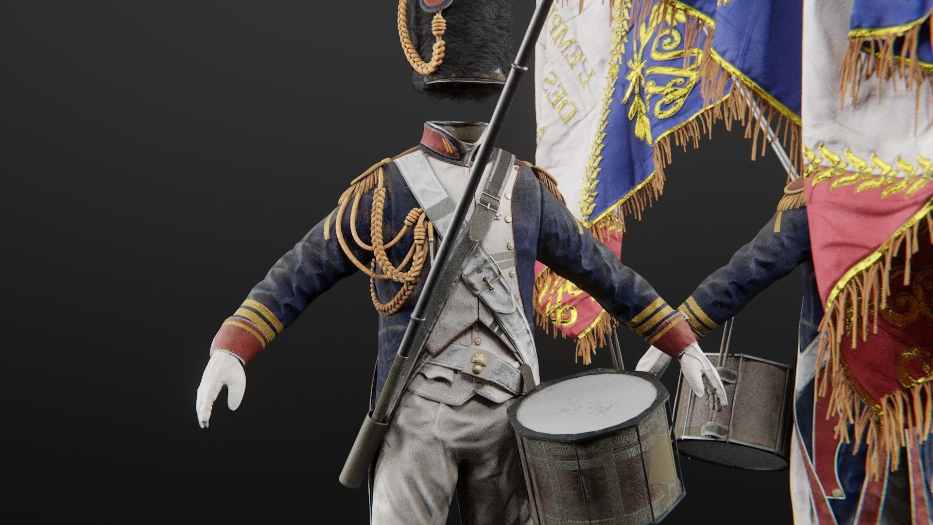 Napoleon Empire Bundle Pack 3D model_64