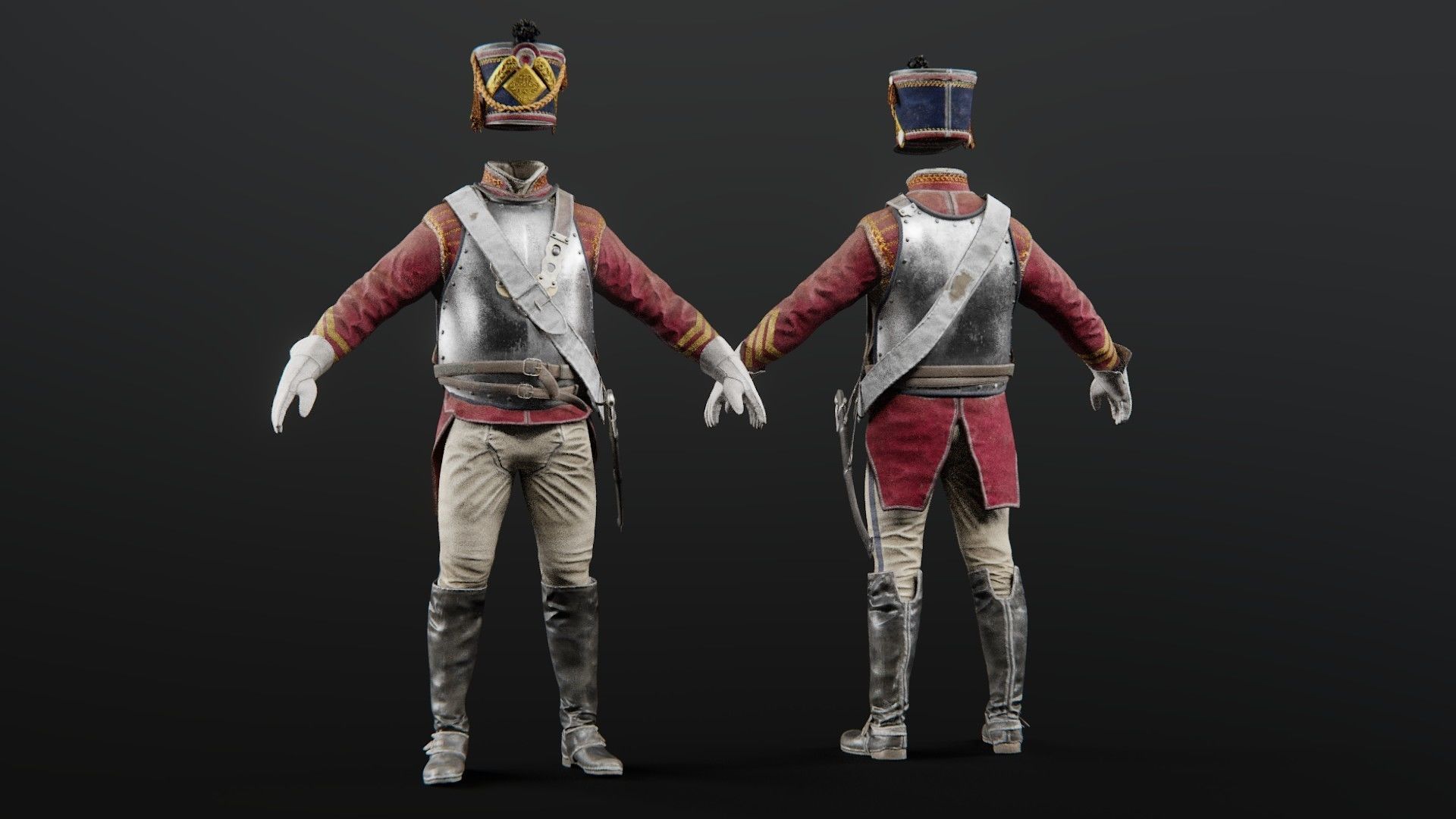 Napoleon Empire Bundle Pack 3D model_13