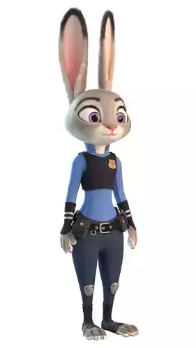 Judy Hopps 3D Zootopia 3D Model Free 3D model