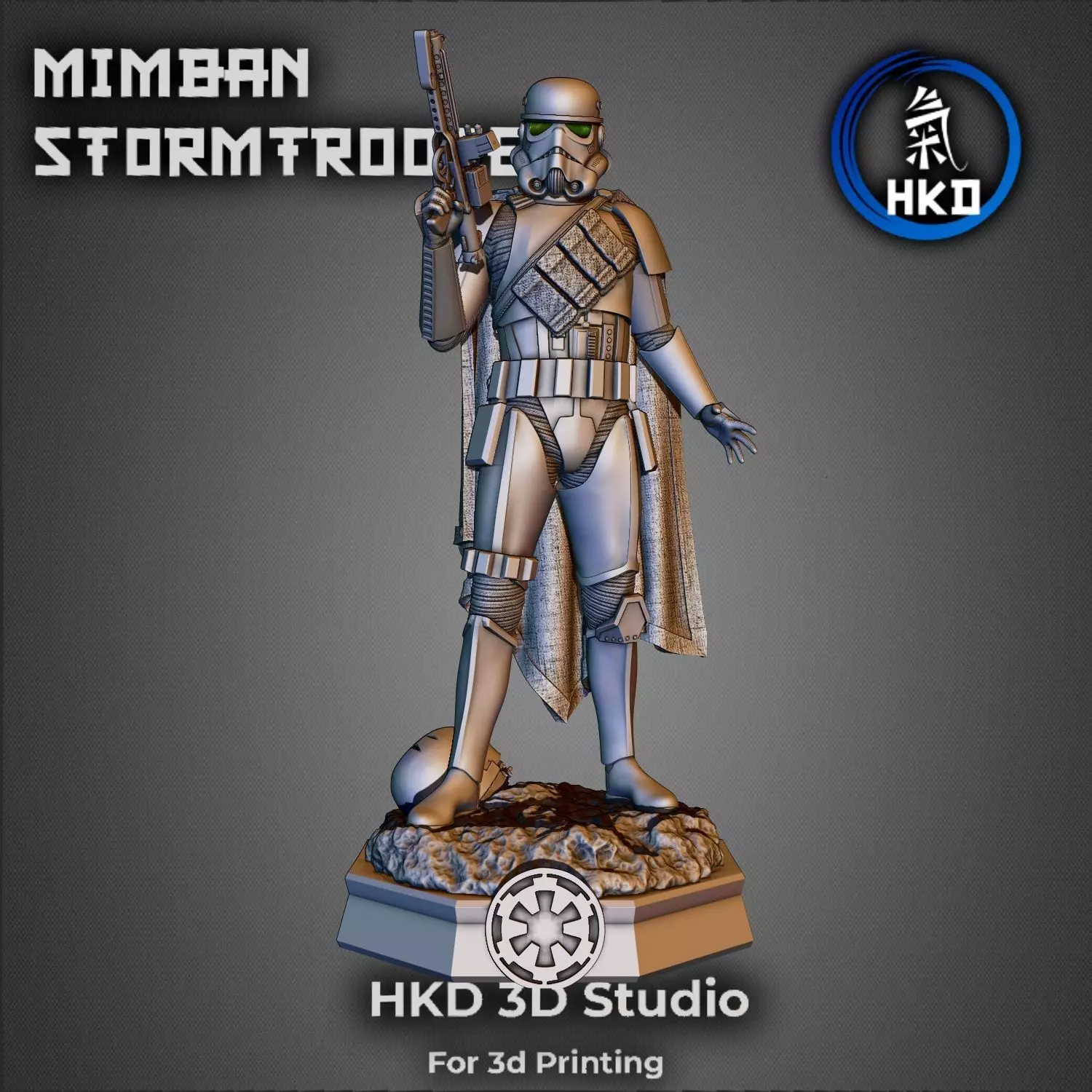 Stormtrooper Mimban Star Wars 3D print model