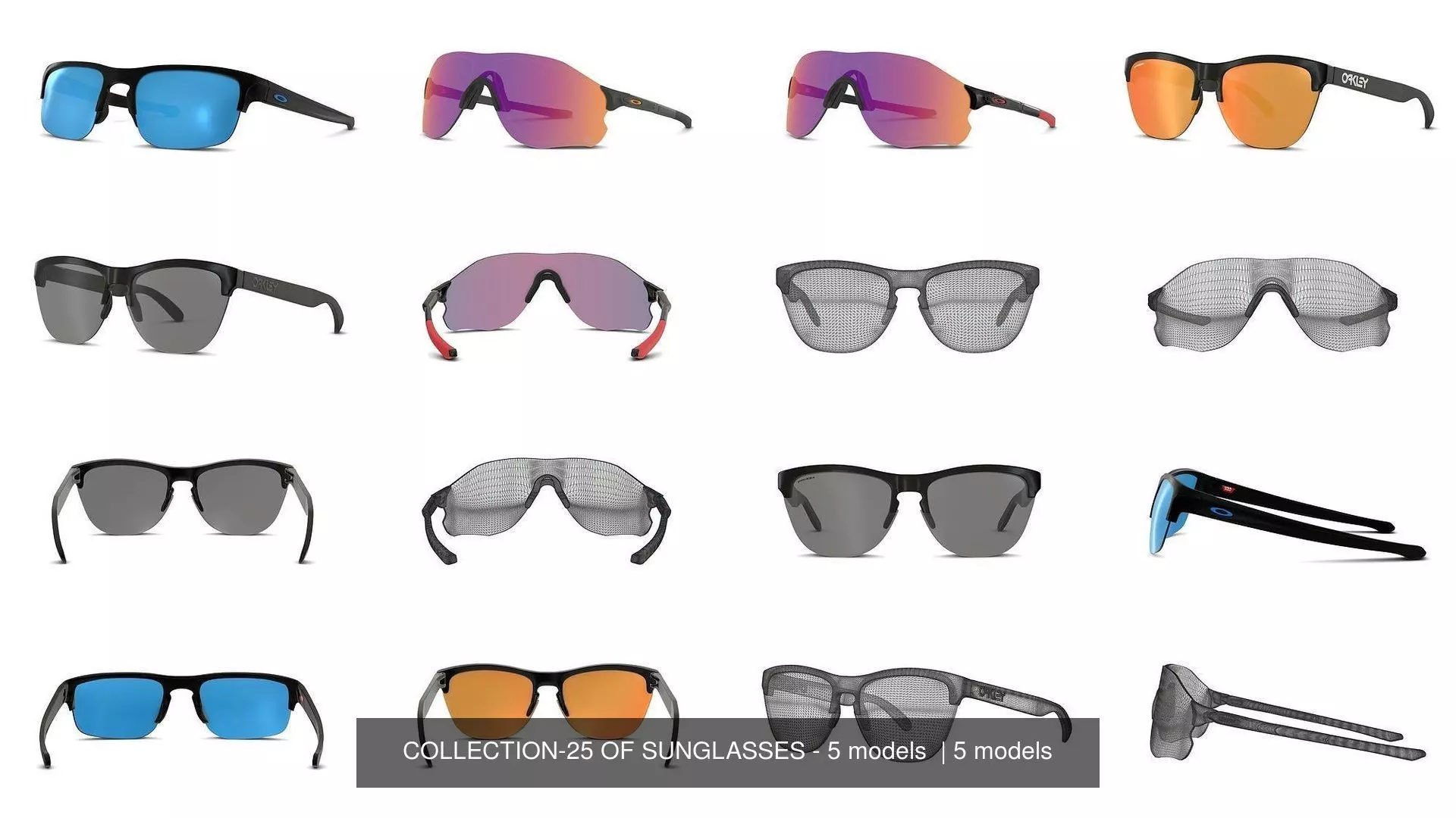 COLLECTION-25 OF SUNGLASSES - 5 models _0