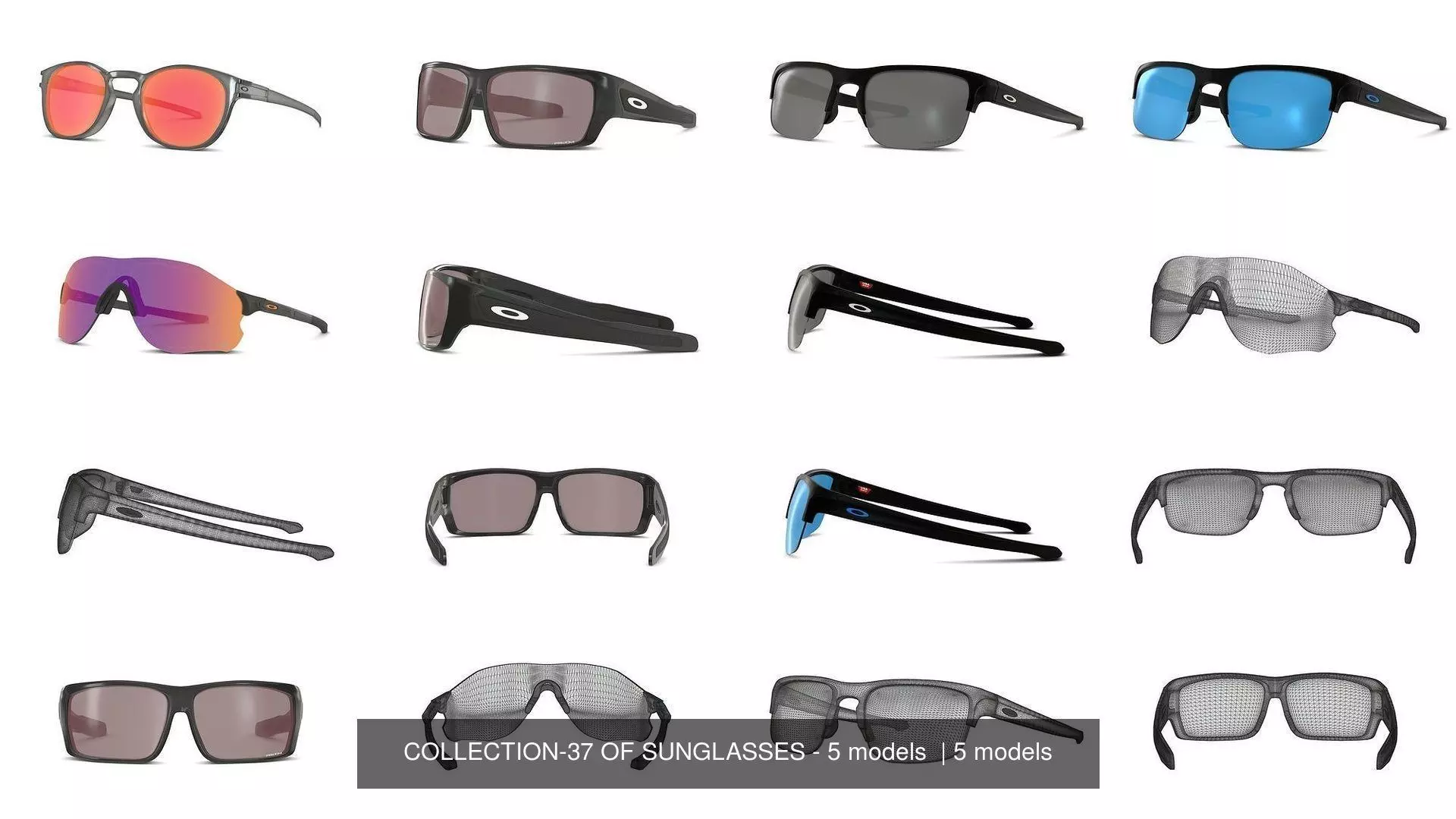 COLLECTION-37 OF SUNGLASSES - 5 models _0