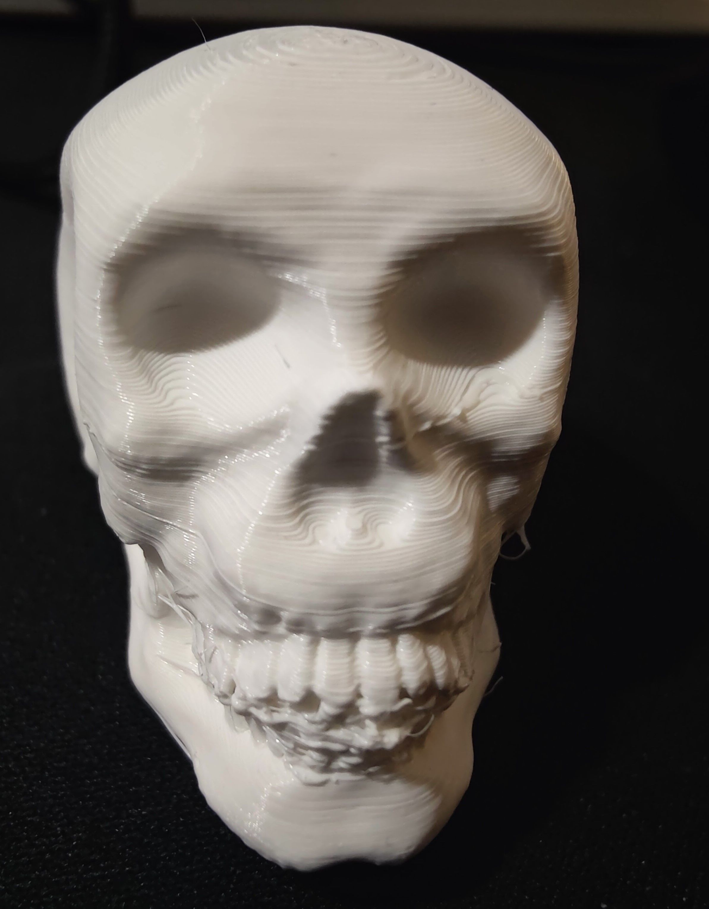 Skull Controller Knob for 3D print and use as base mesh 3D print model_4