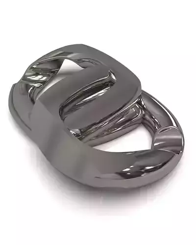 Necklace chain link v1