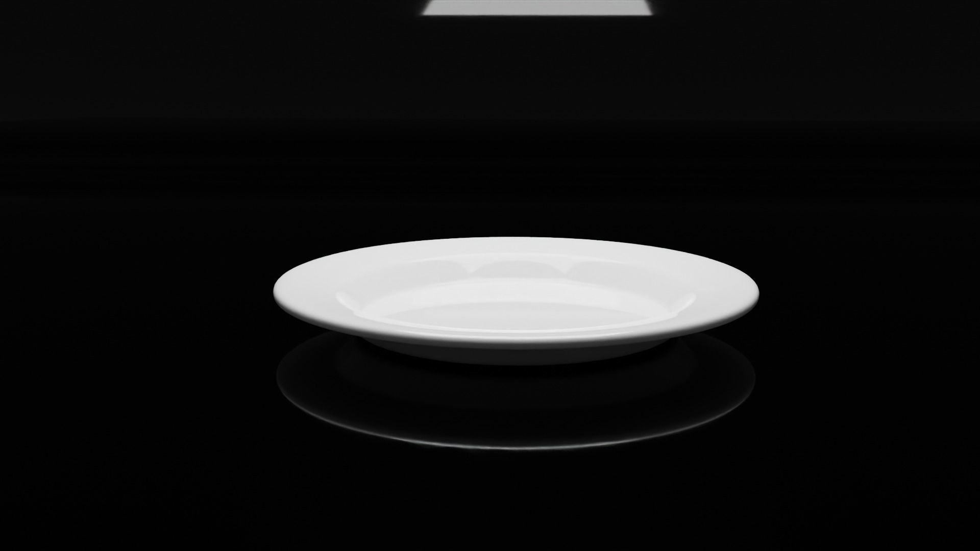 dish plate 3D model_1