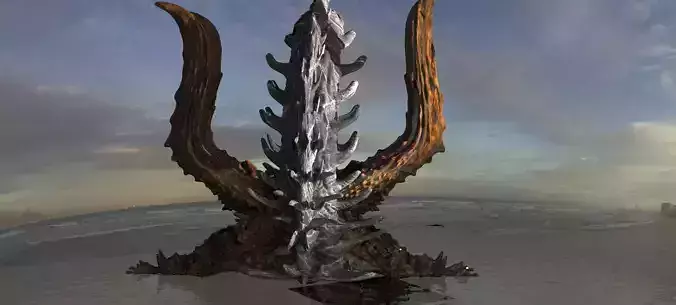 Alien Dragon God Bone Massive 3 