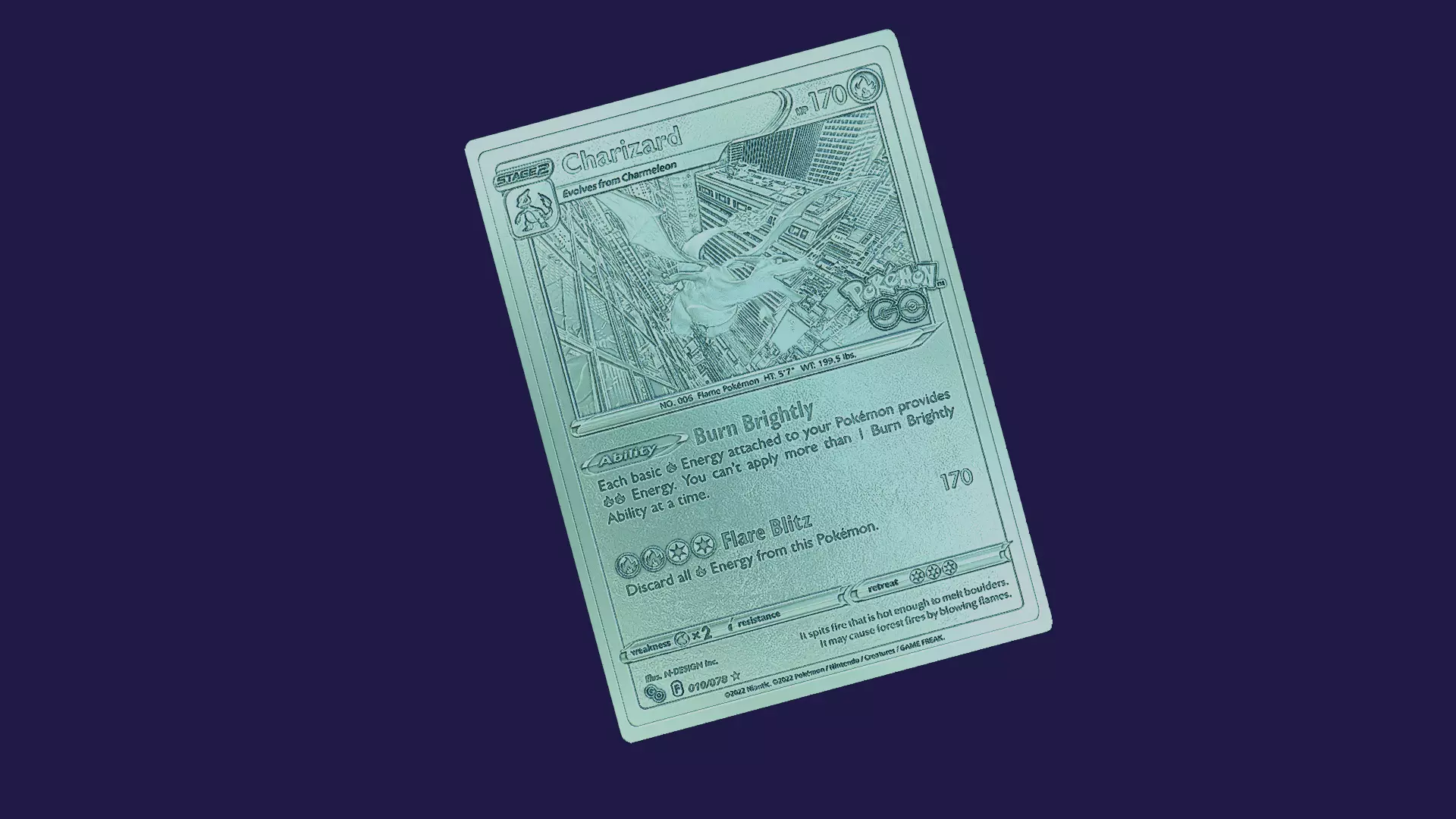 CHARIZARD POKEMON GO 3D print model_0