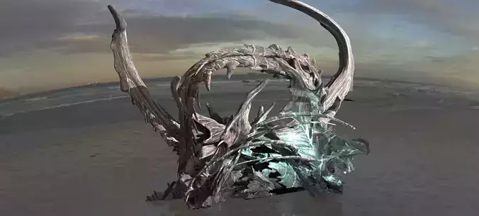 Alien Dragon God Bone Massive 8 