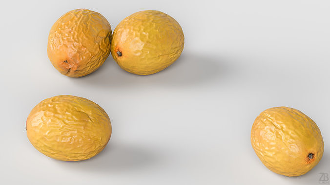 Passion Fruit 3D model 3