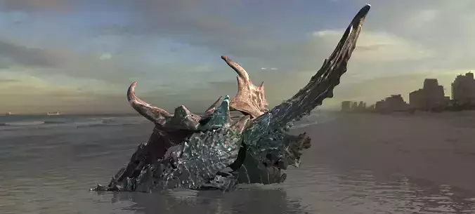 Alien Dragon God Bone Massive 12