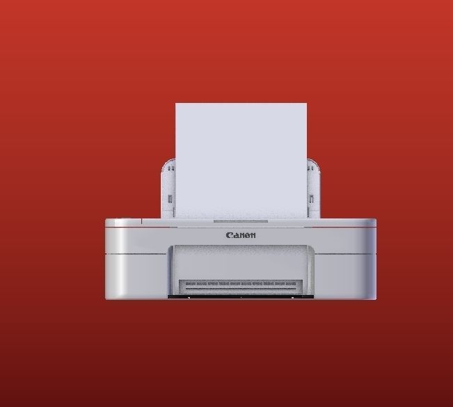 Cannon Printer 3D print model_1