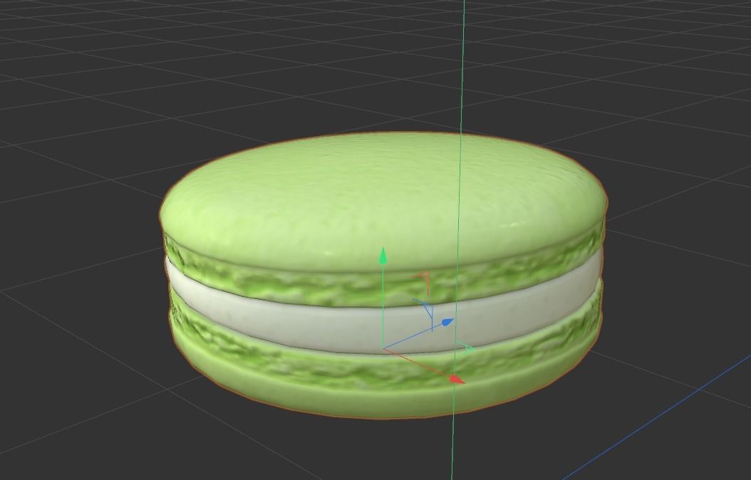 Macaroons macaron 3D model_12