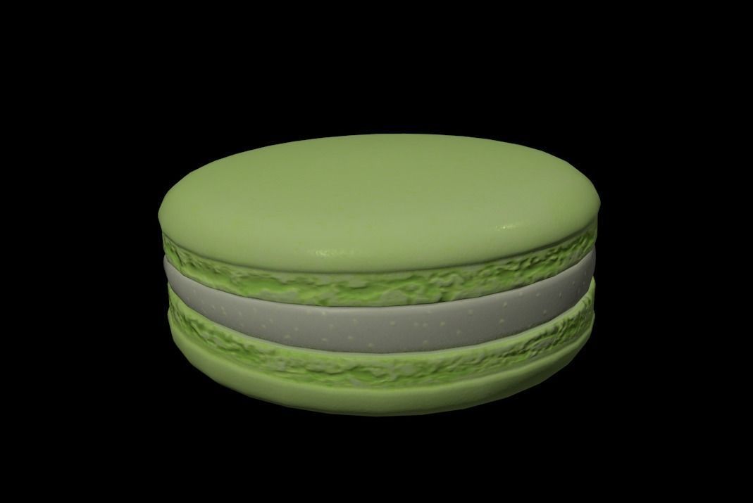 Macaroons macaron 3D model_13