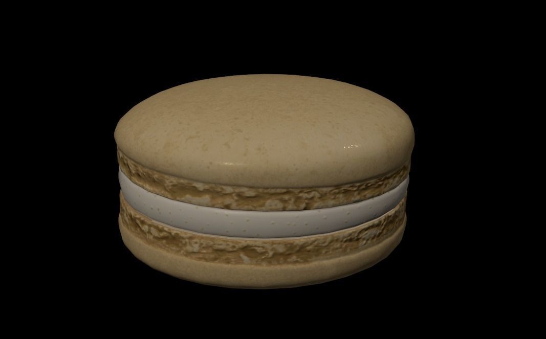 Macaroons macaron 3D model_10