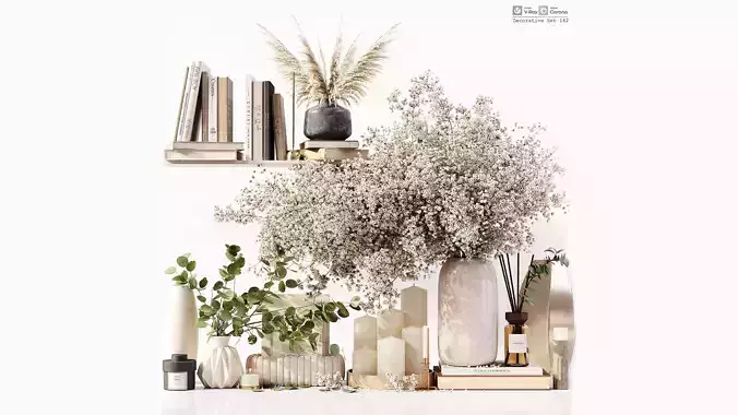 Decorative Set 142 3D model