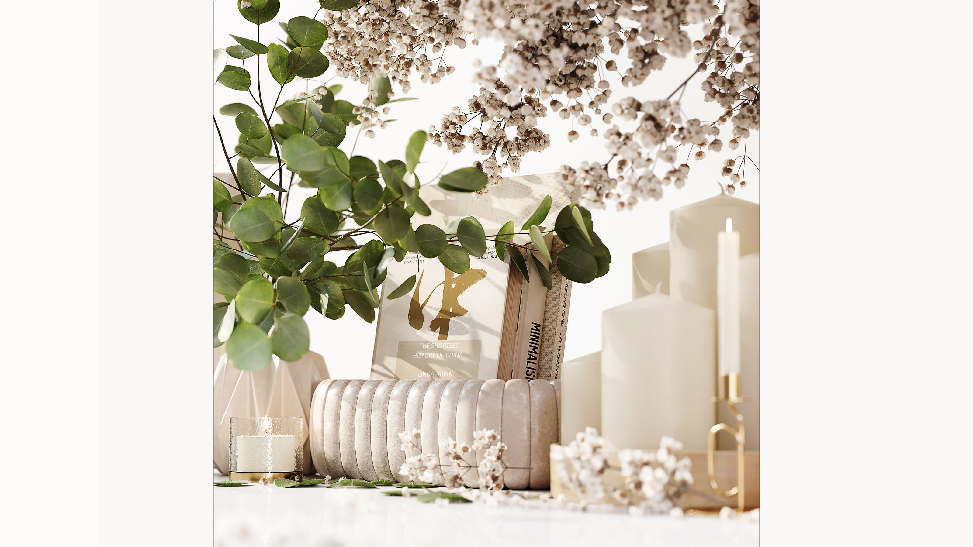 Decorative Set 142 3D model_2