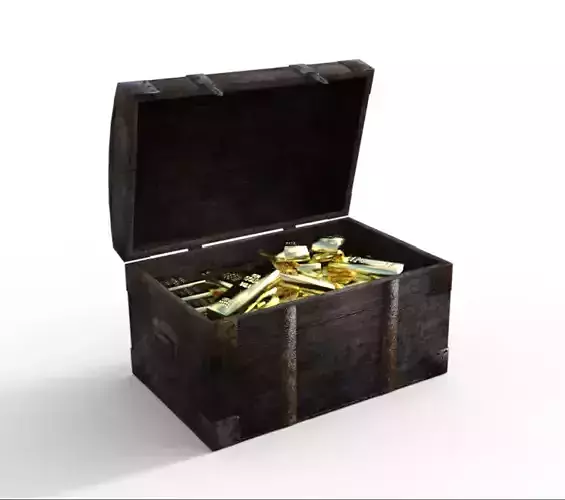 GoldBars Tesoro 3D model