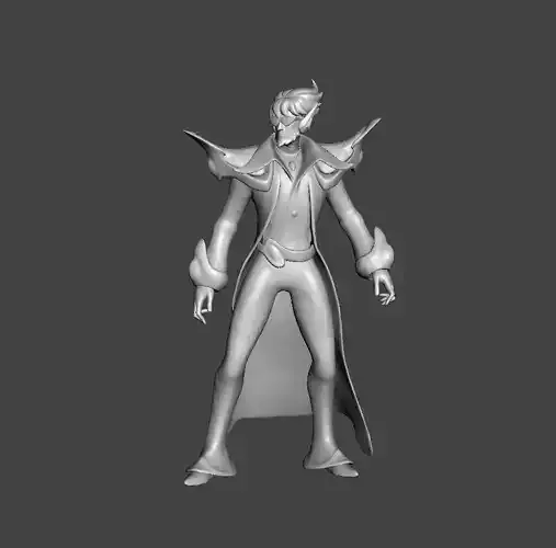 Space Groove Twisted Fate 3D Model 3D print model