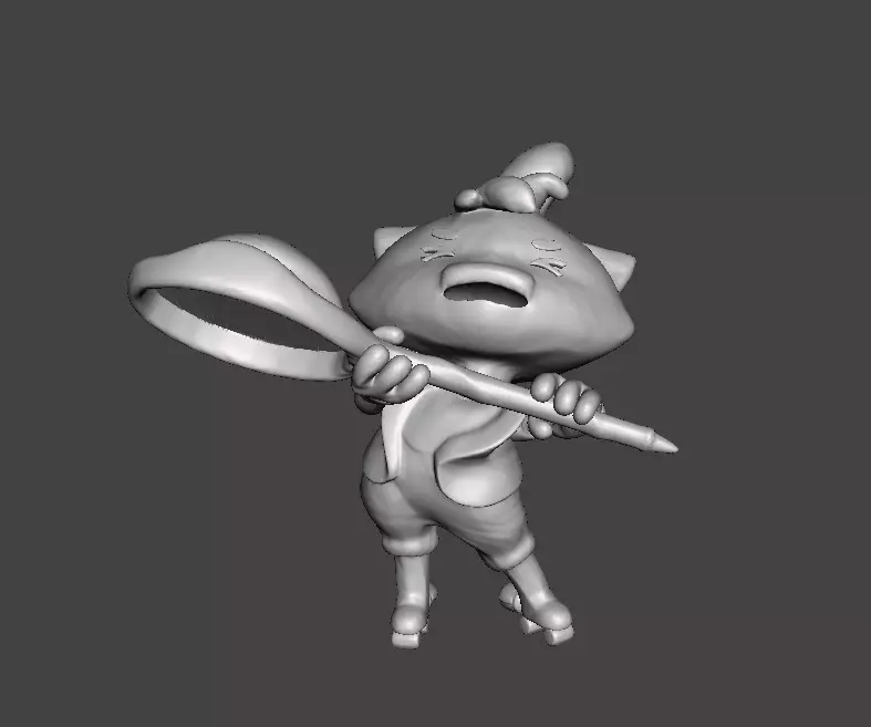 Space Groove Teemo 3D Model 3D print model