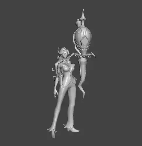 Fright Night Renata 3D Model 3D print model